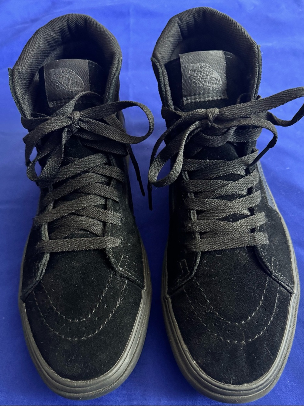 Vans Men's Sk8-Hi Black Suede High-Top Sneakers